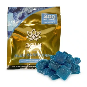 Order 200mg THC Gummy– Blue Raspberry