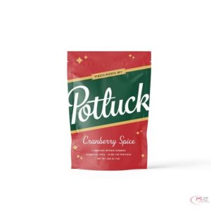 Order Potluck Cranberry Spice THC Gummy 100mg 